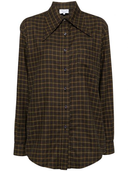 Flannel skjorte Collina Strada brun