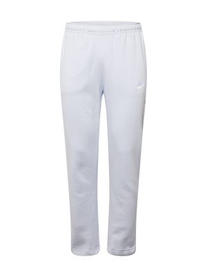 Fleecové teplákové nohavice Nike Sportswear biela