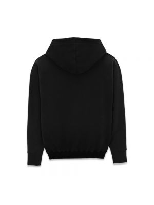 Bluza z kapturem Saint Laurent czarna