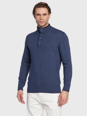 Пуловер с копчета North Sails синьо