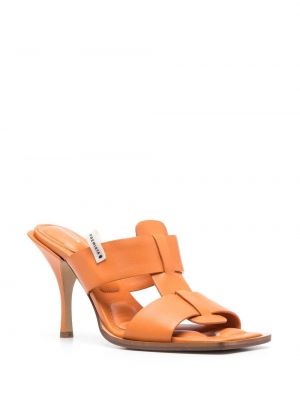 Leder sandale Premiata orange