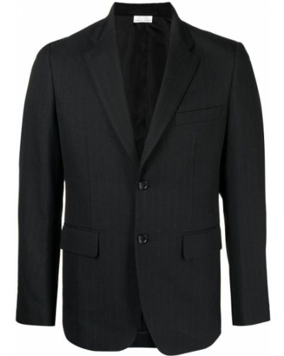 Stripete lang blazer Comme Des Garcons Homme Deux svart