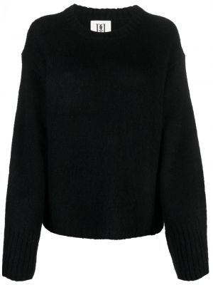 Плетен пуловер By Malene Birger черно