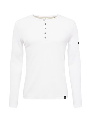 Μακρυμάνικη μπλούζα Key Largo λευκό