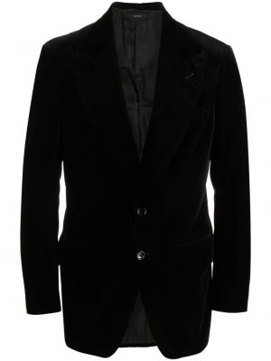 Sametové sako Tom Ford černé
