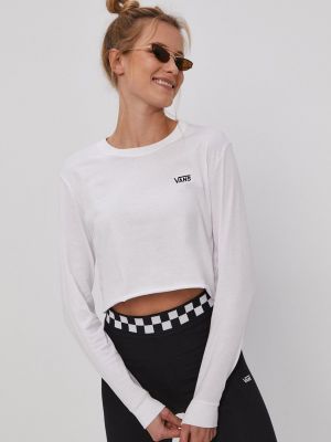 Longsleeve Vans biała