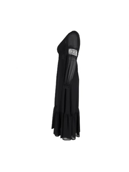 Jedwabna sukienka Michael Kors Pre-owned czarna