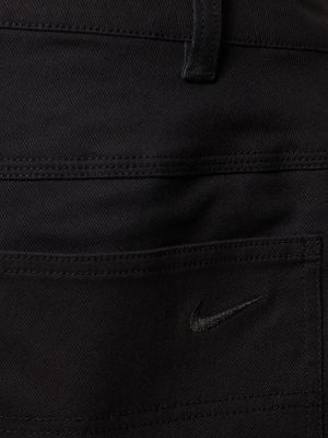 Pamut nadrág Nike fekete