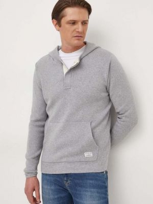 Шерстяной свитер Pepe Jeans серый