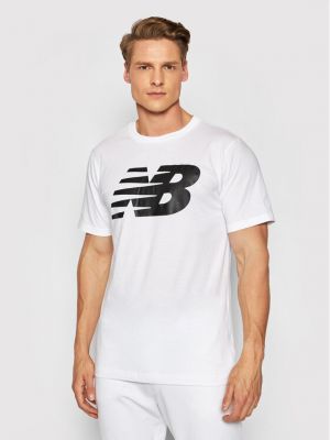 Sportiniai marškinėliai New Balance balta