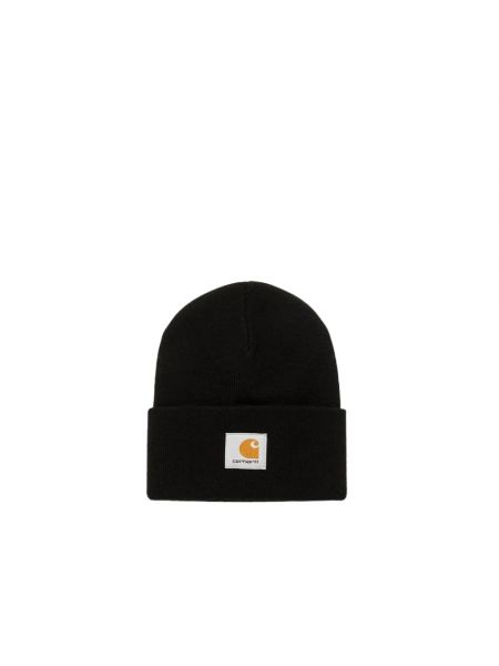 Czarna czapka w jednolitym kolorze Carhartt Wip