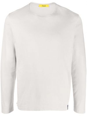 T-shirt en coton Drumohr gris