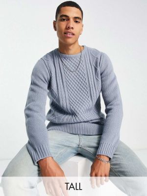 Длинный свитер Le Breve серый