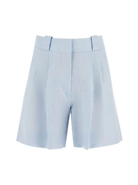 Lniane spodnie Blazé Milano niebieskie