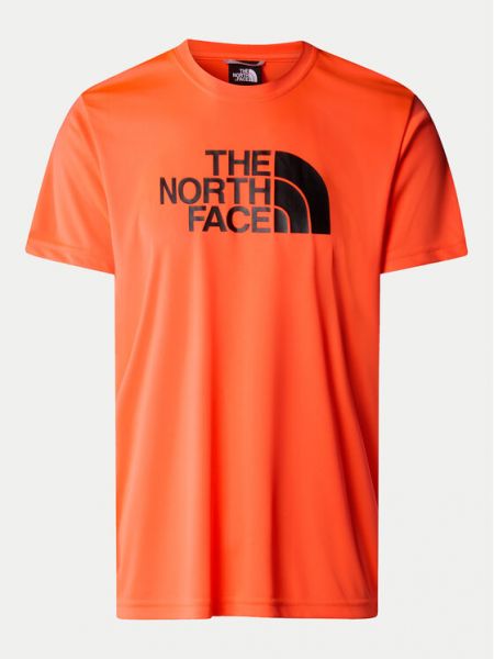 Priliehavé športové tričko The North Face oranžová