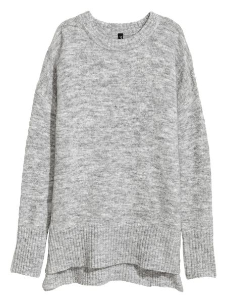 Сірий светр H&m