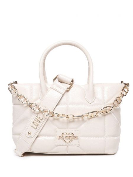 Taske Love Moschino hvid