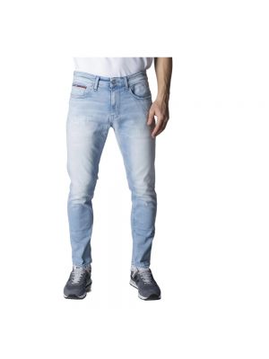 Skinny jeans mit reißverschluss Tommy Jeans blau