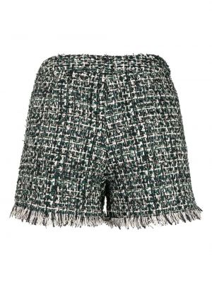 Tweed shorts Edward Achour Paris grün