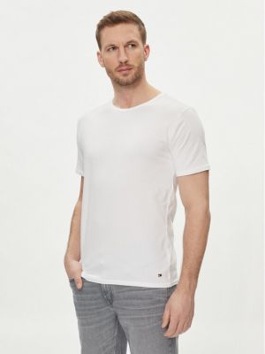 Priliehavé tričko Tommy Hilfiger biela