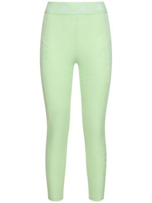 Pantalon à imprimé Adidas Performance vert