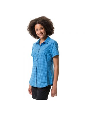 Рубашка с коротким рукавом Vaude синяя