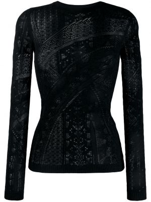 Svetr Roberto Cavalli - Černá