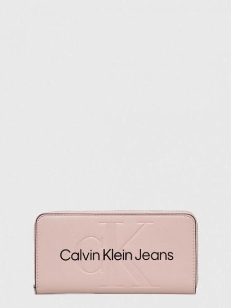 Кошелек Calvin Klein Jeans розовый