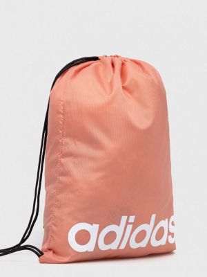 Рюкзак с принтом Adidas Performance оранжевый