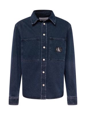Priliehavá rifľová košeľa Calvin Klein Jeans