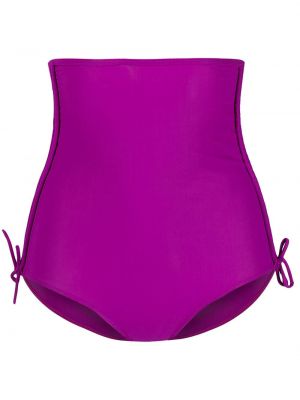 Bikini de cintura alta Isabel Marant violeta