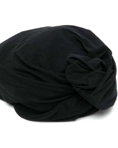 Baskenmütze aus baumwoll Yohji Yamamoto schwarz