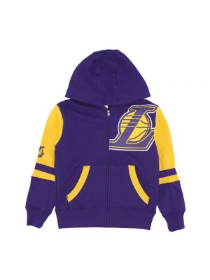 Fleece hoodie mit reißverschluss Nike lila