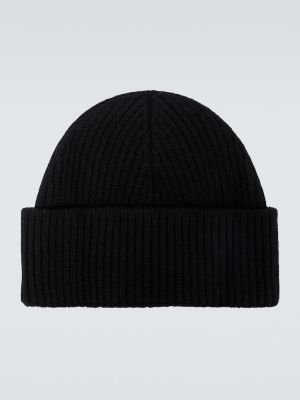Вълнена шапка Ami Paris черно
