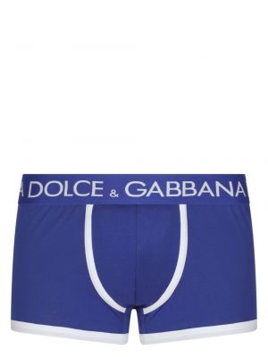 Boxeralsó nyomtatás Dolce & Gabbana kék