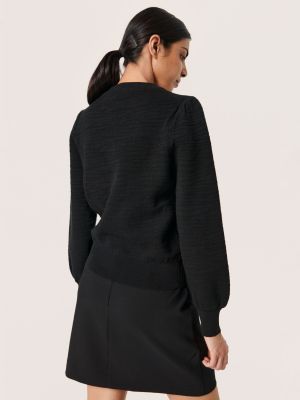 Хлопковый свитер Soaked In Luxury черный