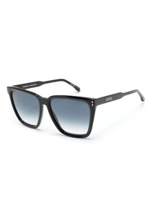 Oversized sluneční brýle s potiskem Isabel Marant Eyewear černé