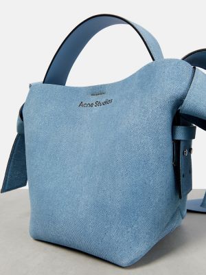 Чанта за ръка Acne Studios синьо