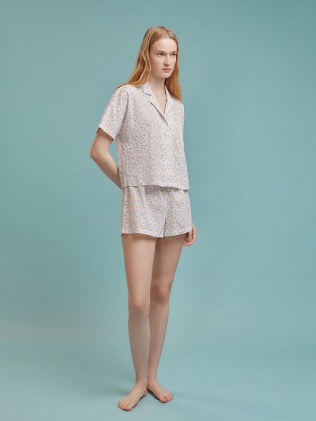 Pijama con estampado Easy Wear blanco