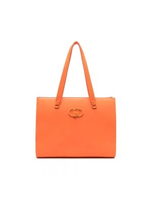 Shopper handtasche mit taschen Liu Jo orange