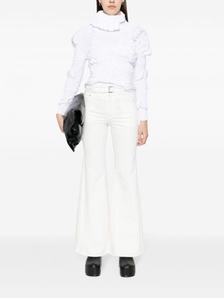 Jeans Sacai blanc