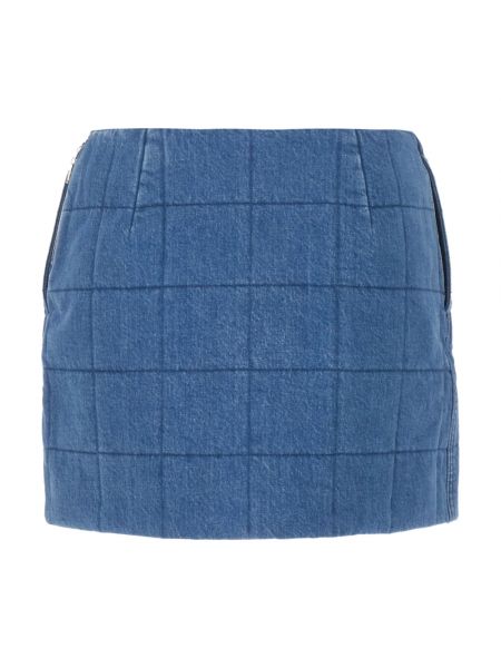 Mini falda Gucci azul