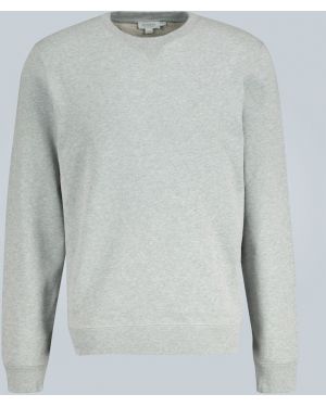 Sweatshirt aus baumwoll Sunspel grau