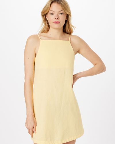 Φόρεμα System Action κίτρινο