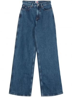 High waist jeans ausgestellt Tommy Jeans blau