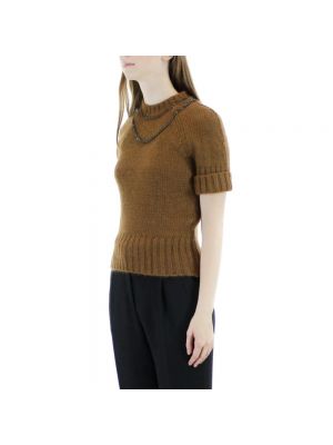 Sweter N°21 brązowy