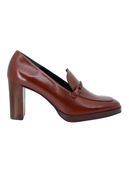 Chaussures de ville en cuir Zinda marron