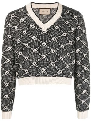 Жакардов пуловер Gucci