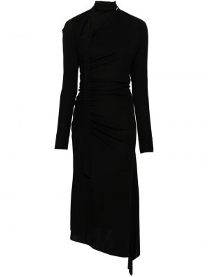 Večernja haljina Victoria Beckham crna