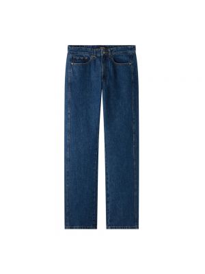 Klassische straight jeans A.p.c. blau
